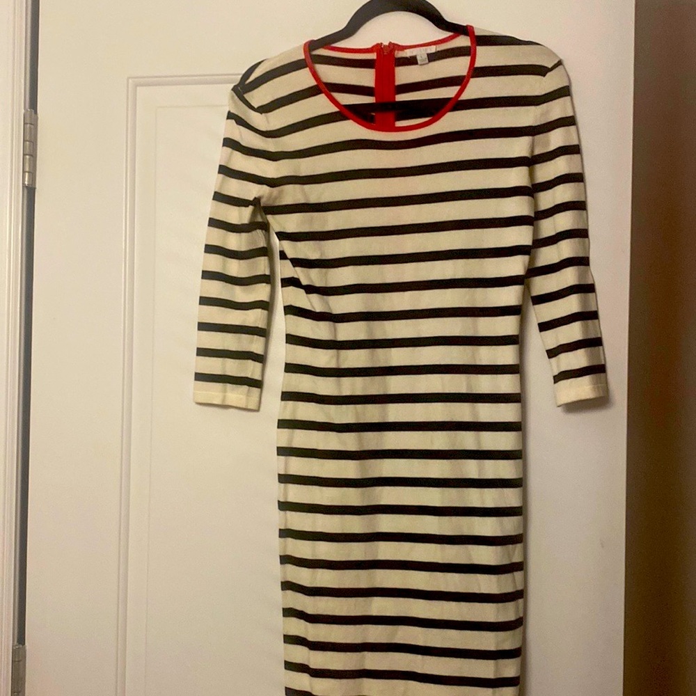 Intermix Derek heart midi dress